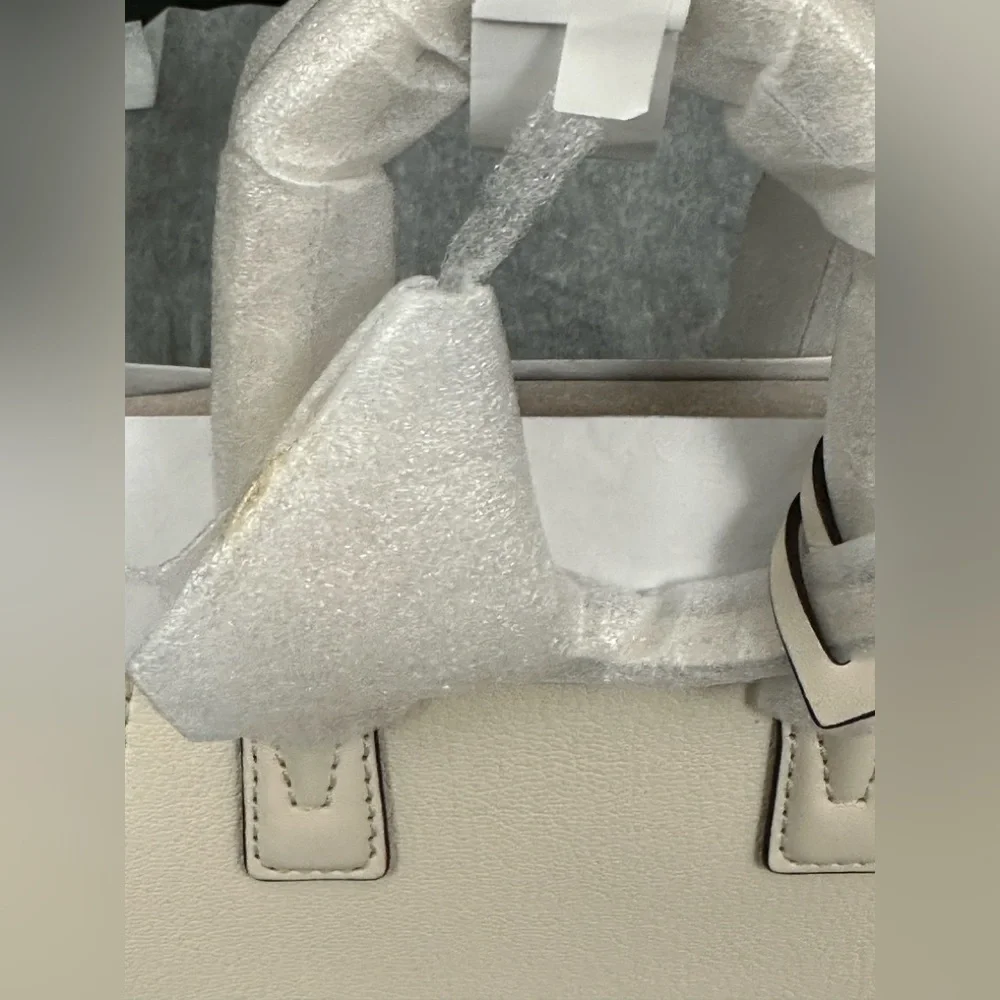 Michael Kors - Avril Extra-Small Leather Crossbody Satchel Light Cream       NWT - Picture 15 of 15